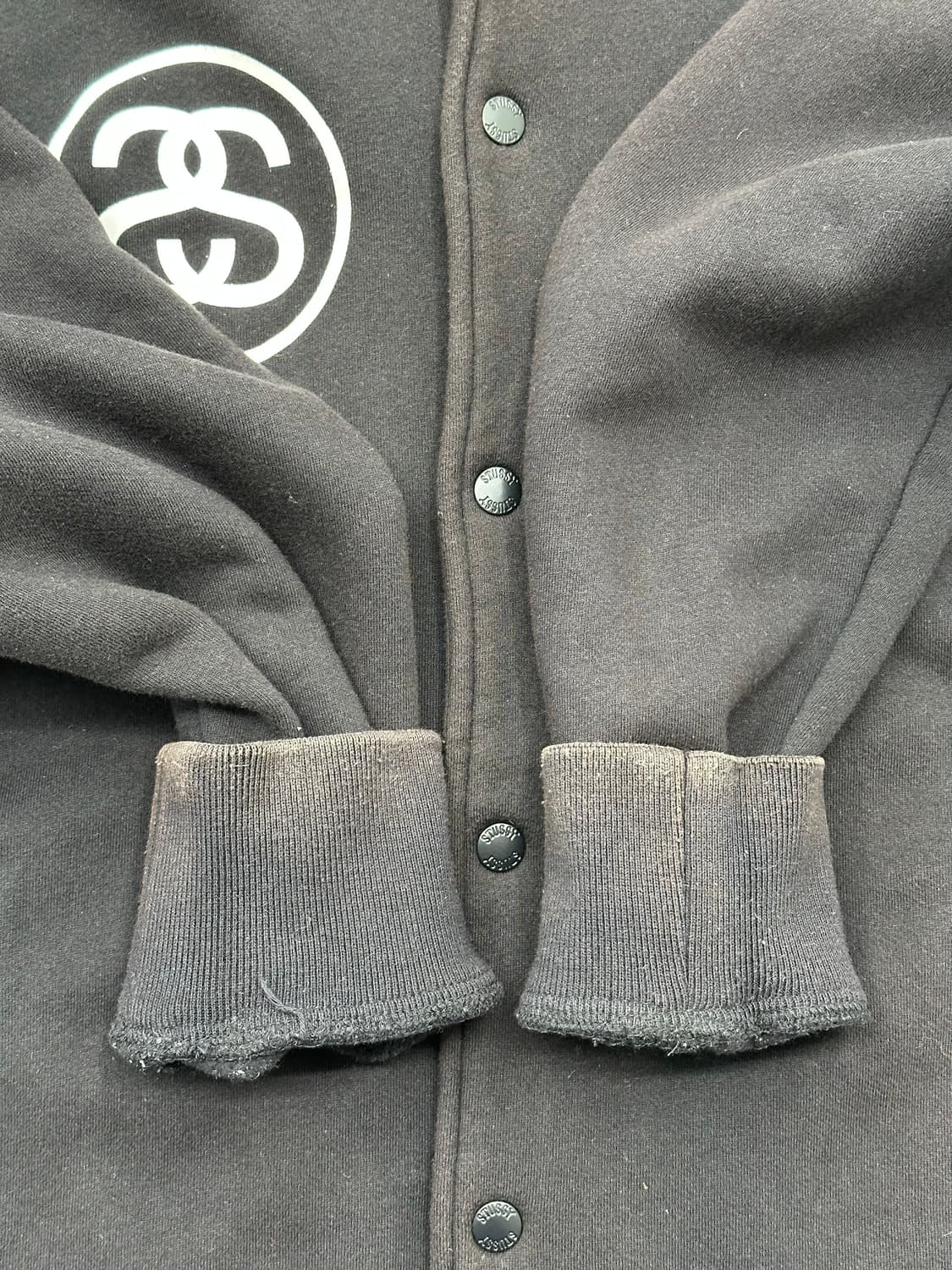 Stüssy Worldwide Varsity Jacket 상품이미지8