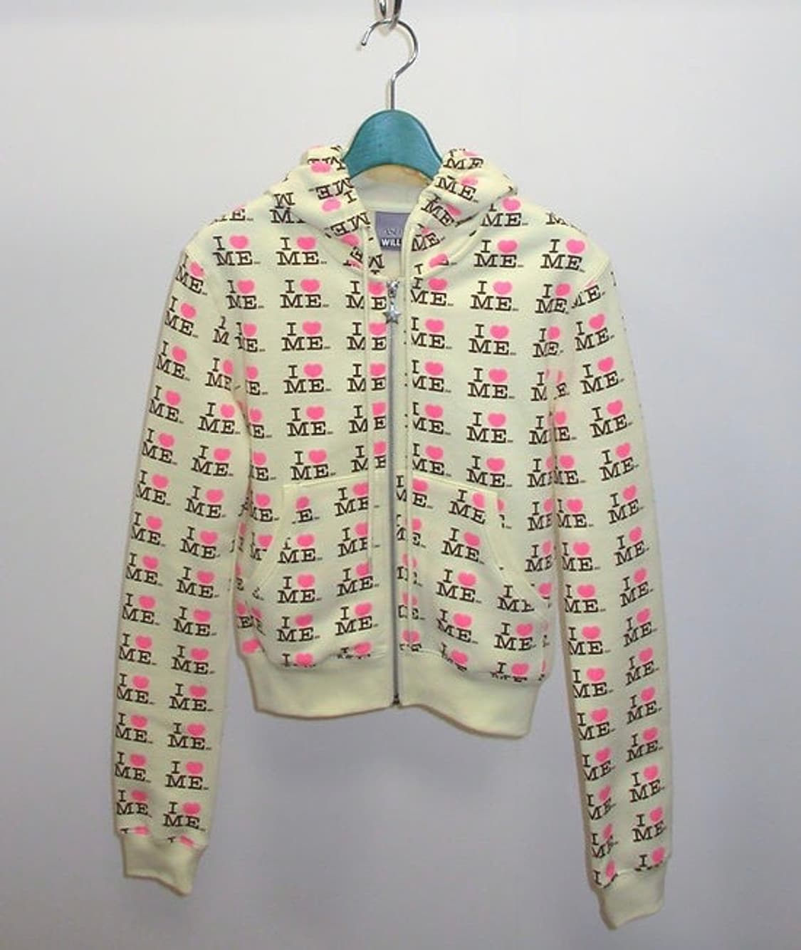 [S,M]애슐리 윌리엄스 26ss 아이 하트 미 베이비 후드집업/옐로우 상품이미지1