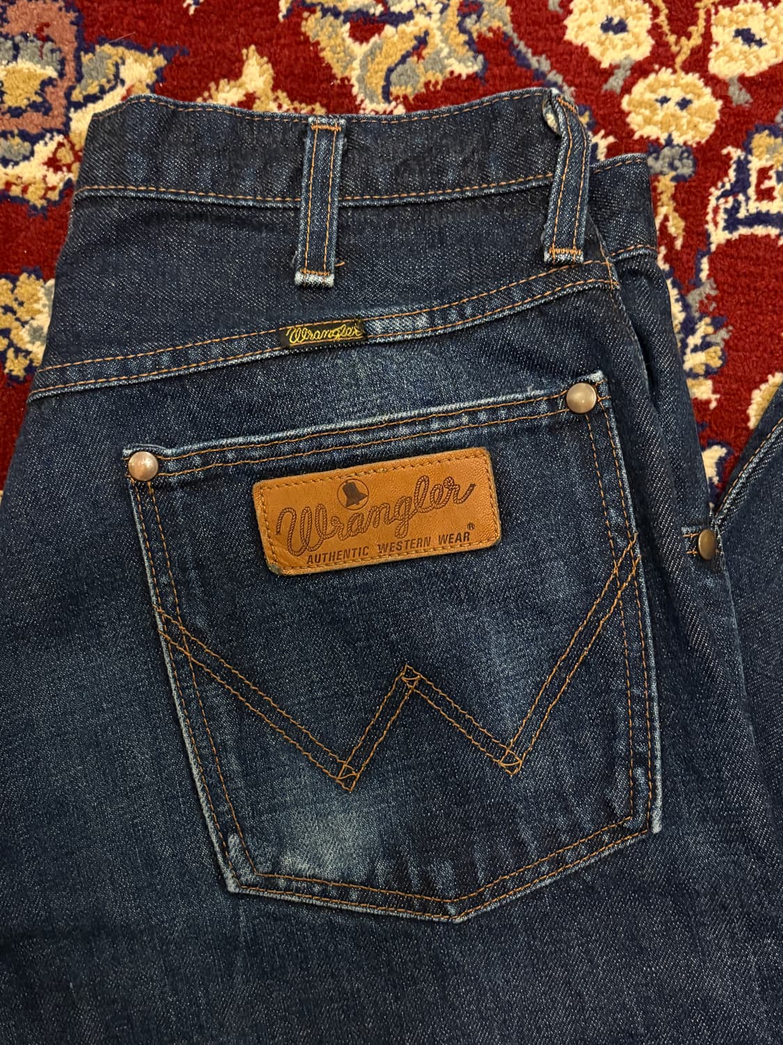 빈티지 랭글러 블루벨 셀비지 데님  상품이미지3