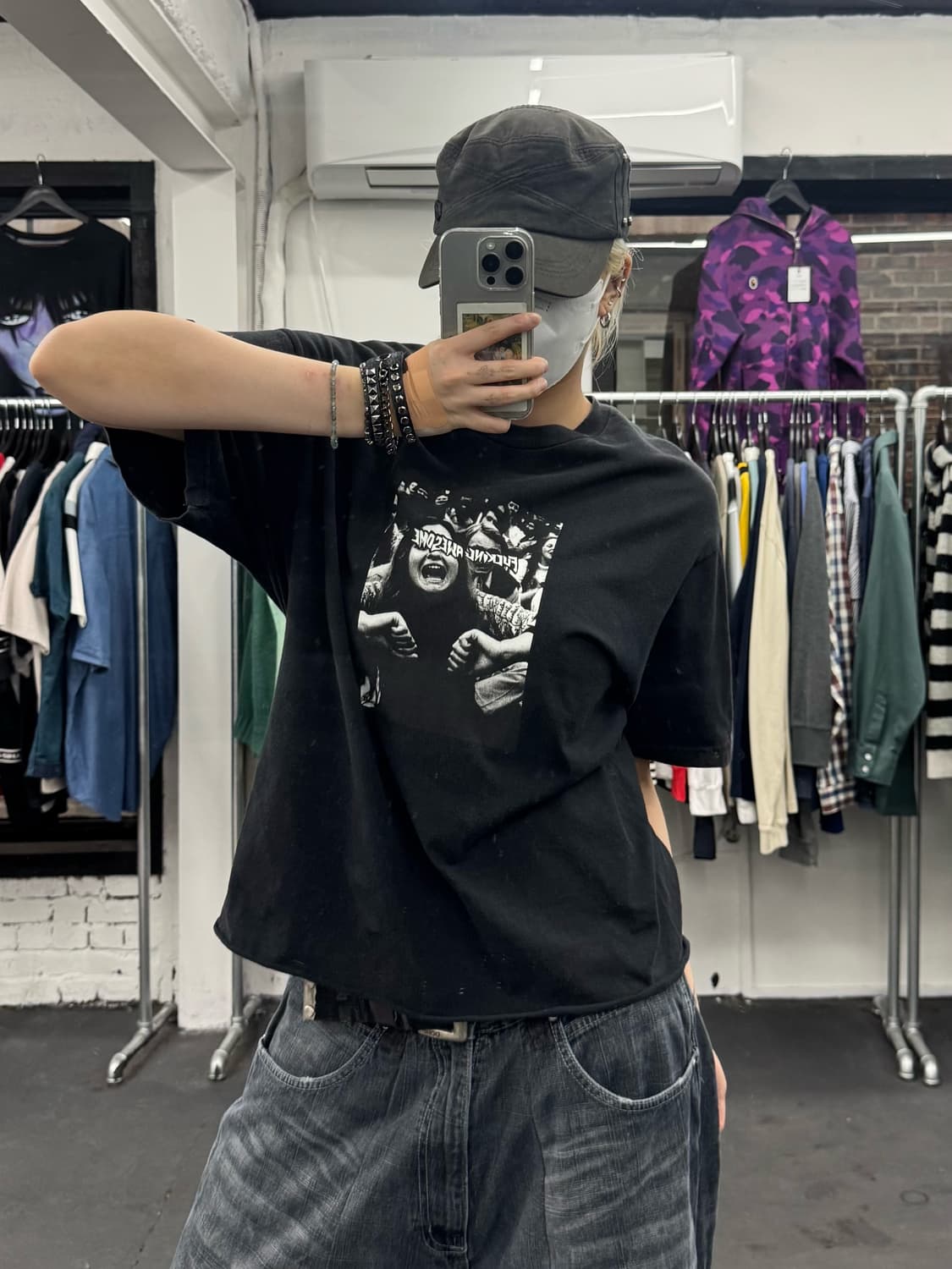 퍼킹어썸 프린팅 티셔츠 상품이미지4