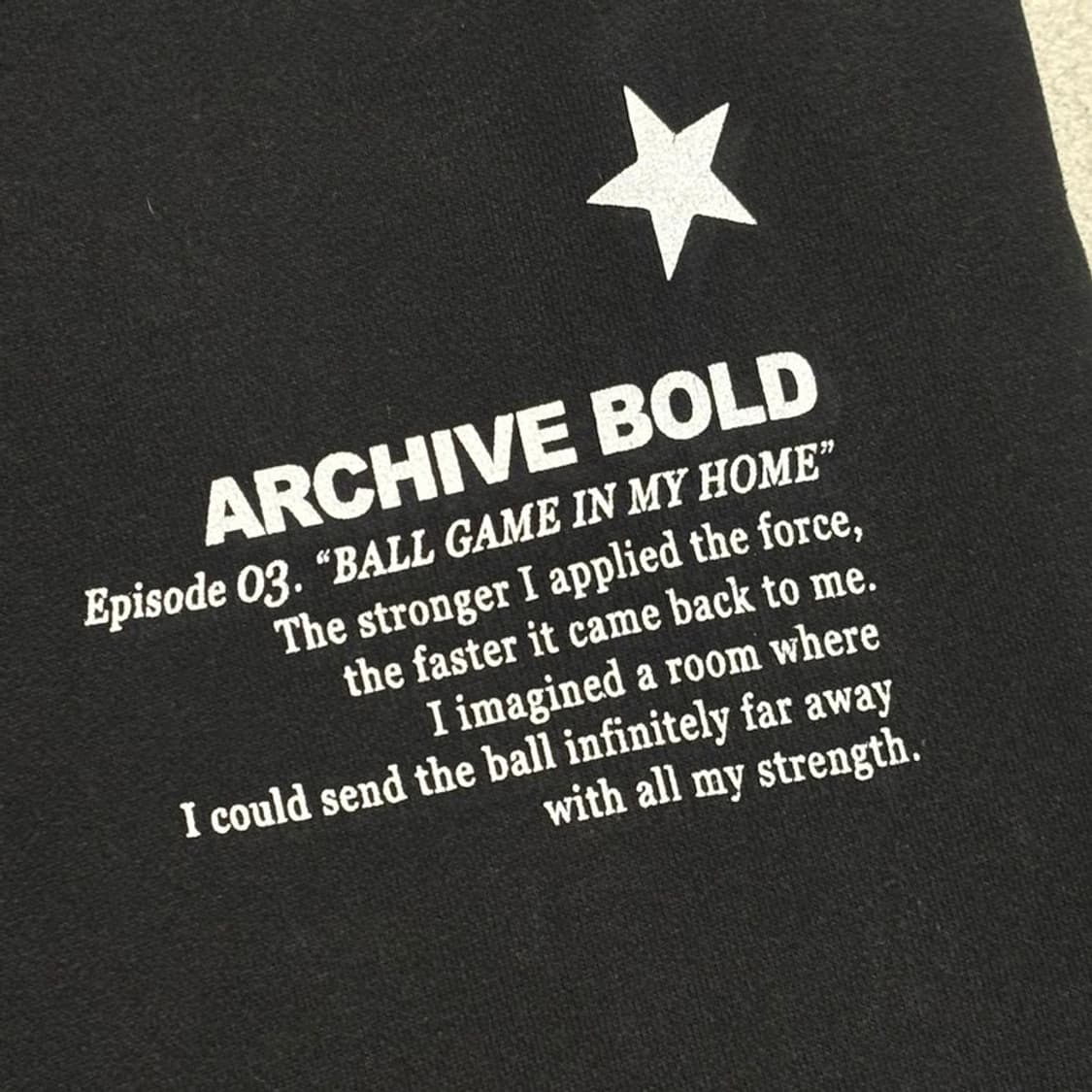 ARCHIVE BOLD 939 스웻팬츠 블랙 S 상품이미지2