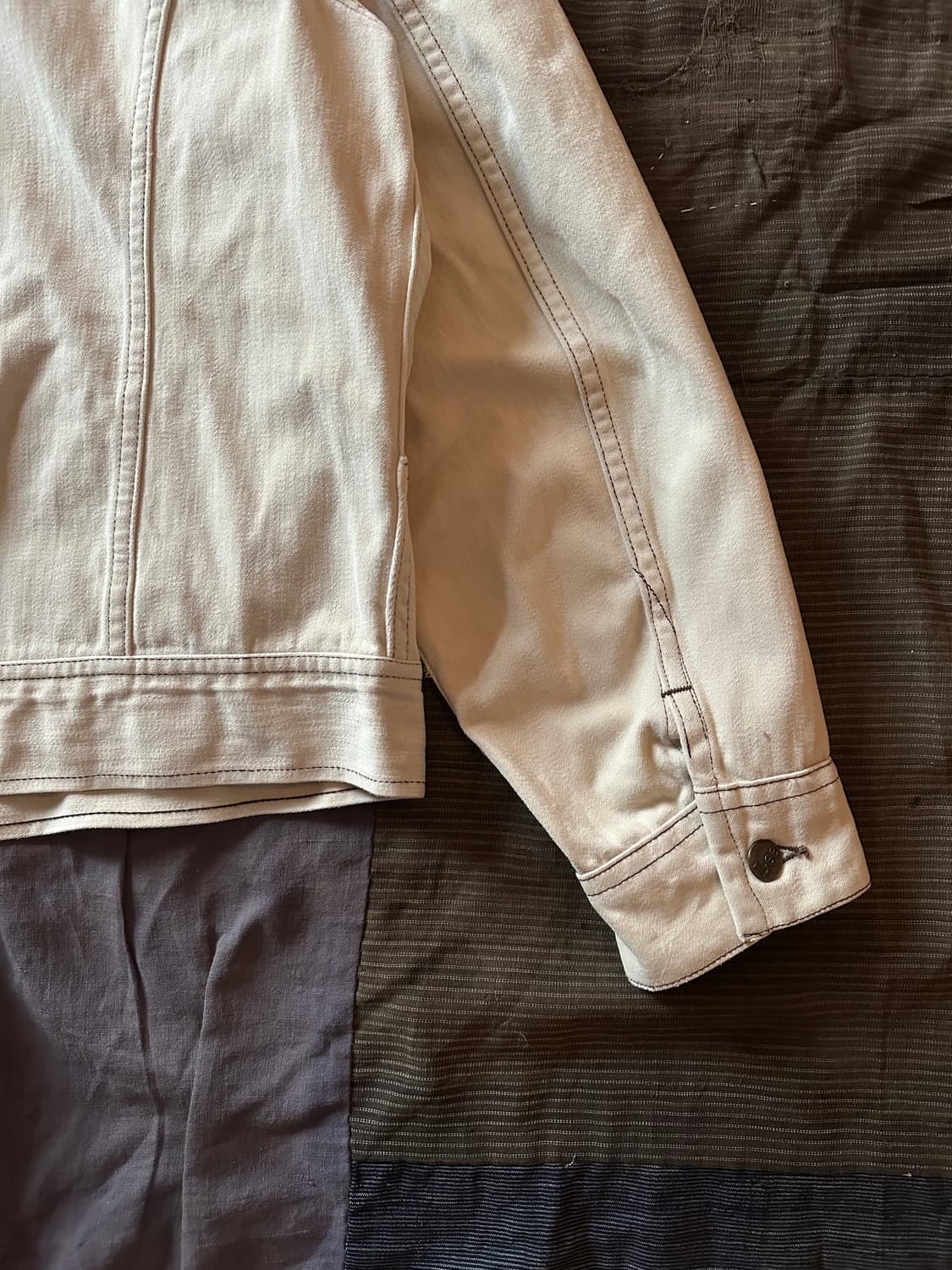 70s USA LEE Mole Skin Western Jacket 상품이미지6