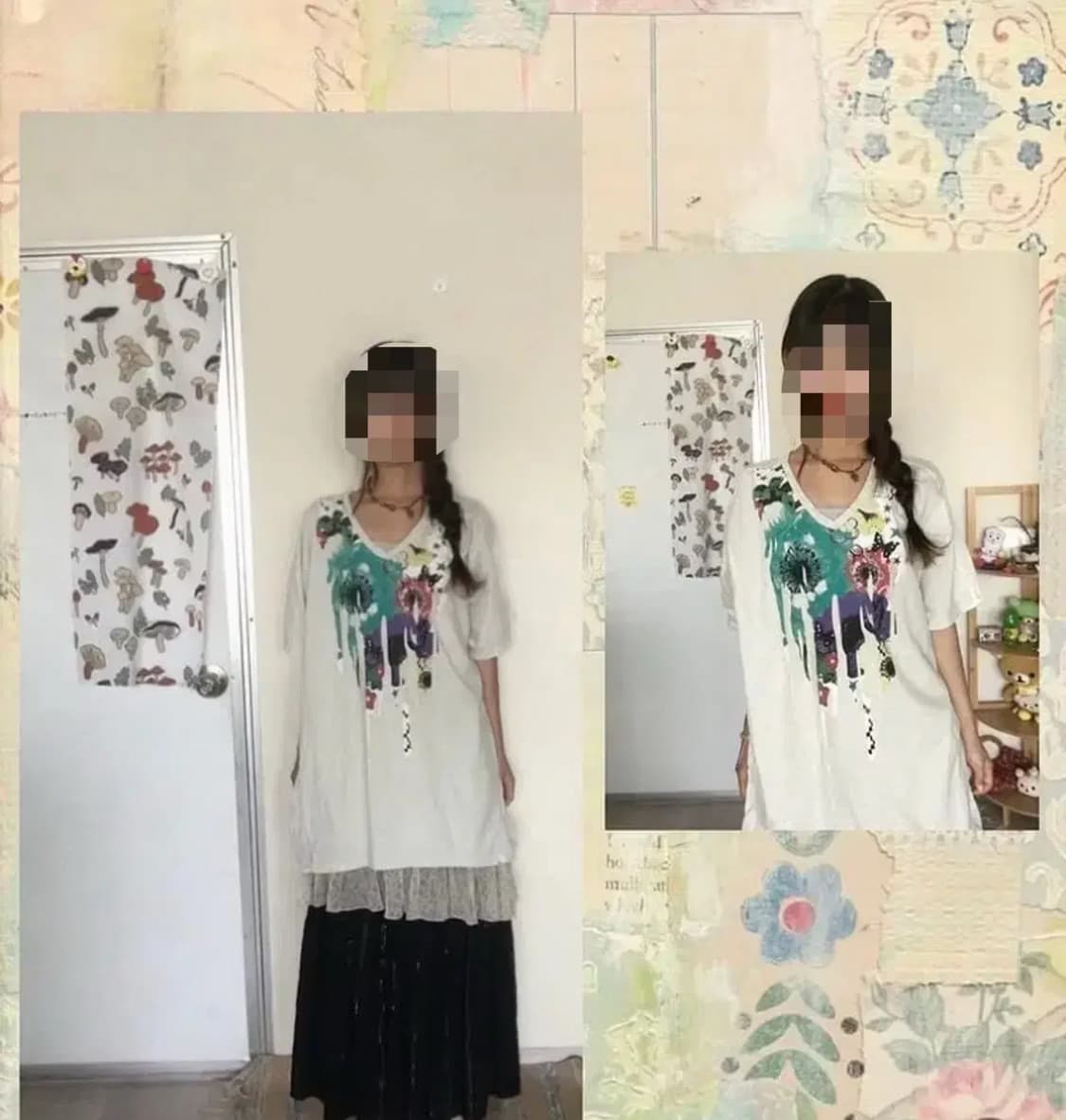 코야빈티지 스콜라 코디세트 목걸이포함 모리걸 카모메산장 지구네빈티지 상품이미지1