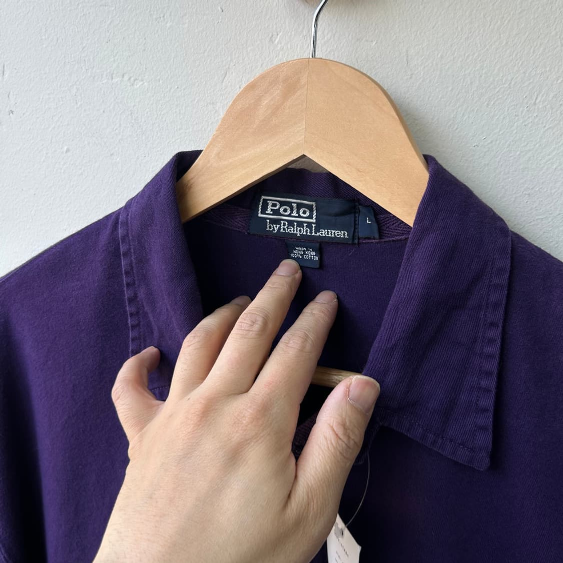 16505 - 폴로 랄프로렌 퍼플 럭비티 상품이미지3