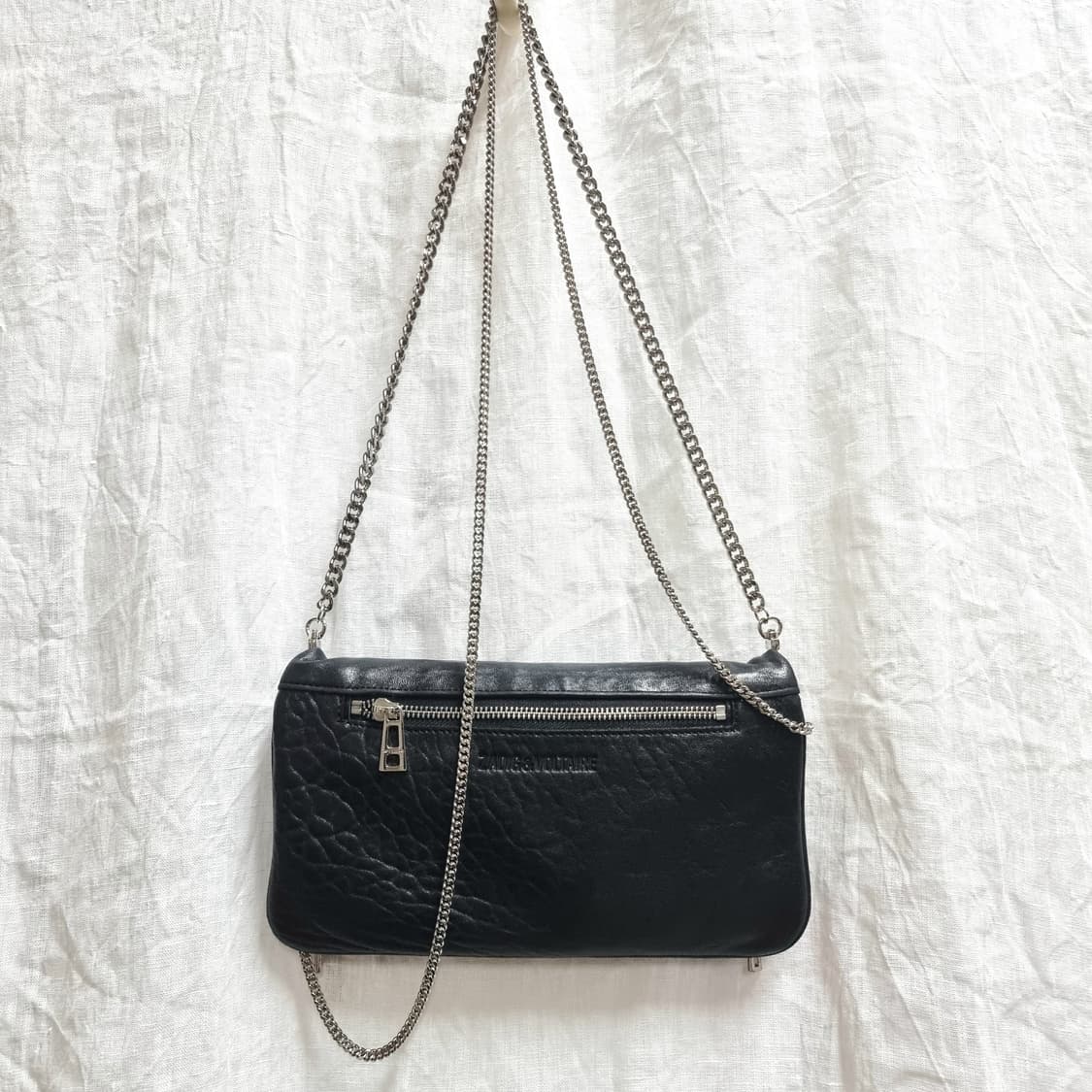쟈딕앤볼테르 시그니처 가죽 체인백 숄더백 락 새들백 클러치백 /상태좋음 상품이미지3