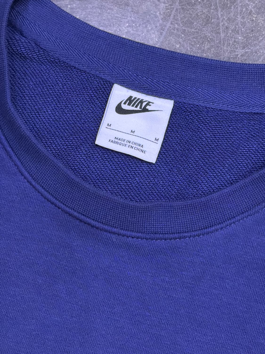 나이키 테리 볼트 크루넥 맨투맨 스웻셔츠 M 상품이미지3