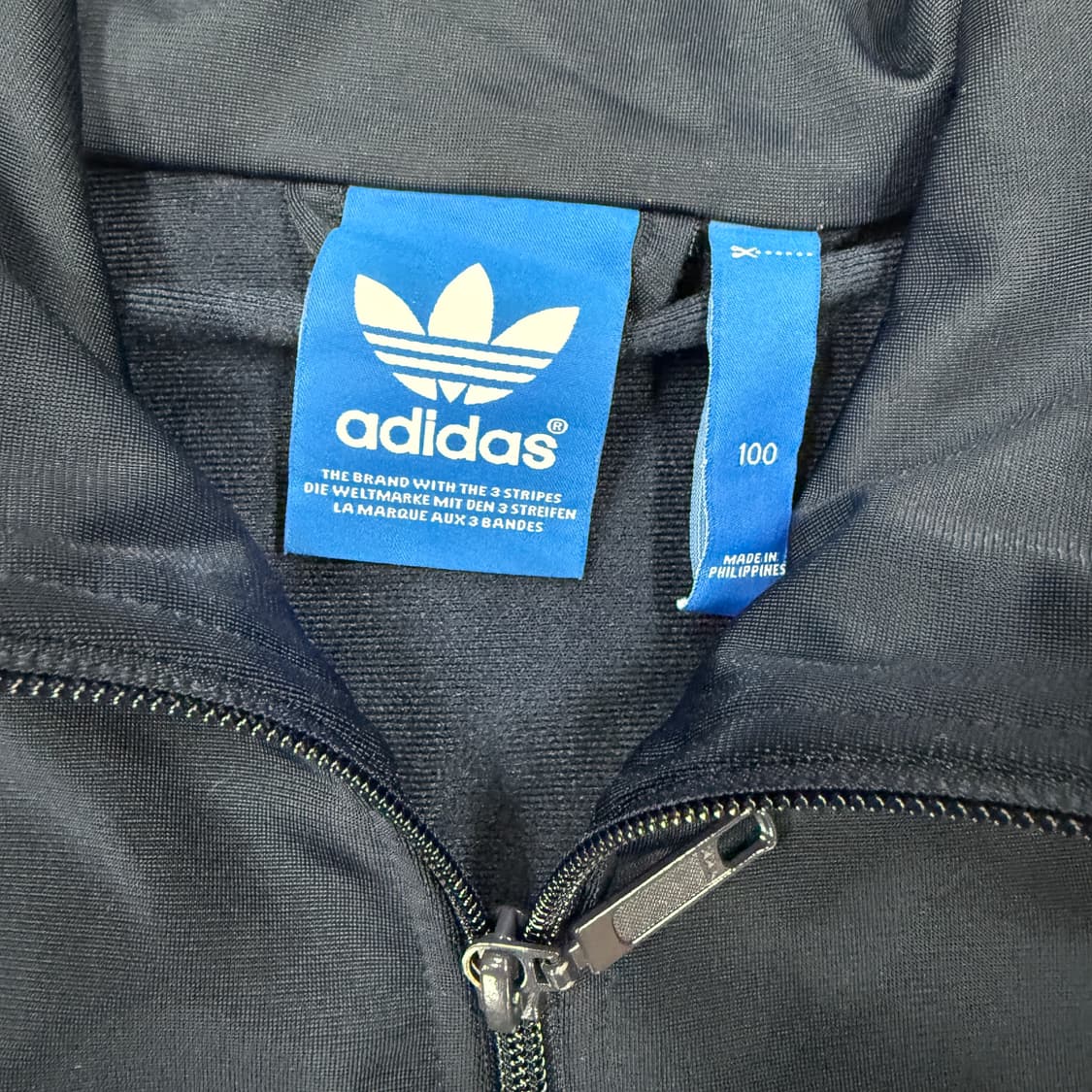 (L)아디다스 파이어버드 트랙탑 져지(네이비,남흰) 상품이미지2