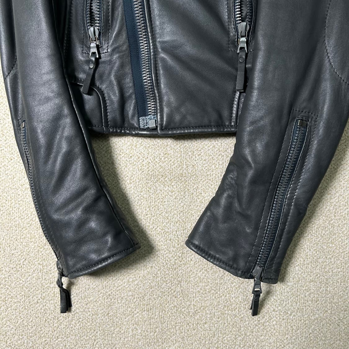 (36) 발렌시아가 가죽 라이더 자켓  상품이미지7