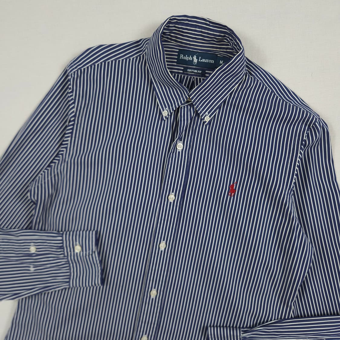 M(95) 폴로 랄프로렌 스트라이프 셔츠 상품이미지1
