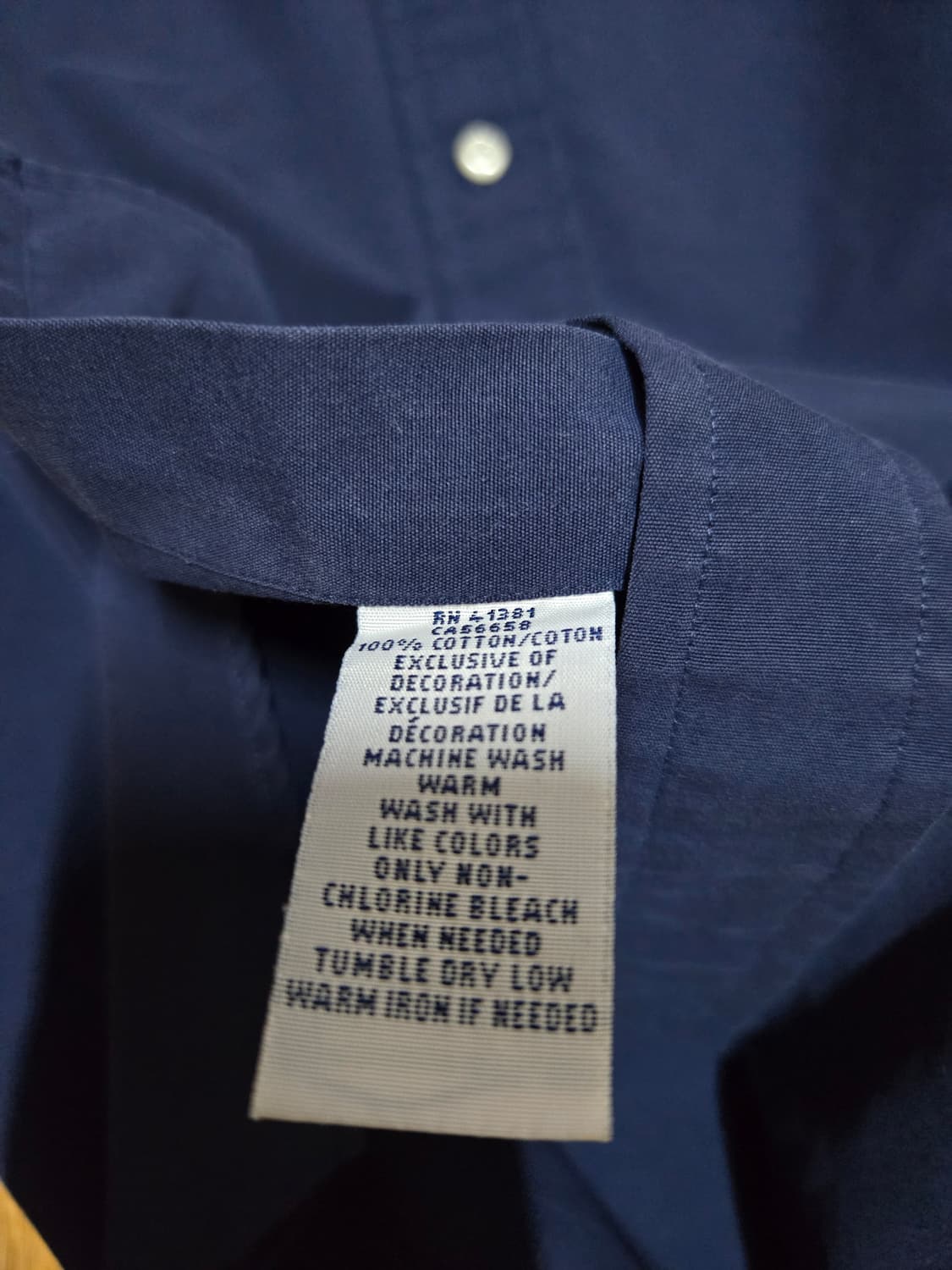 폴로 랄프로렌 네이비 셔츠 상품이미지7