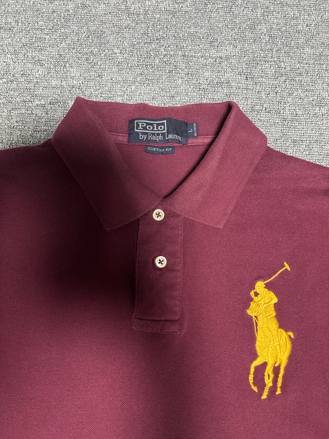 폴로 빅포니 카라티 버건디 상품이미지2