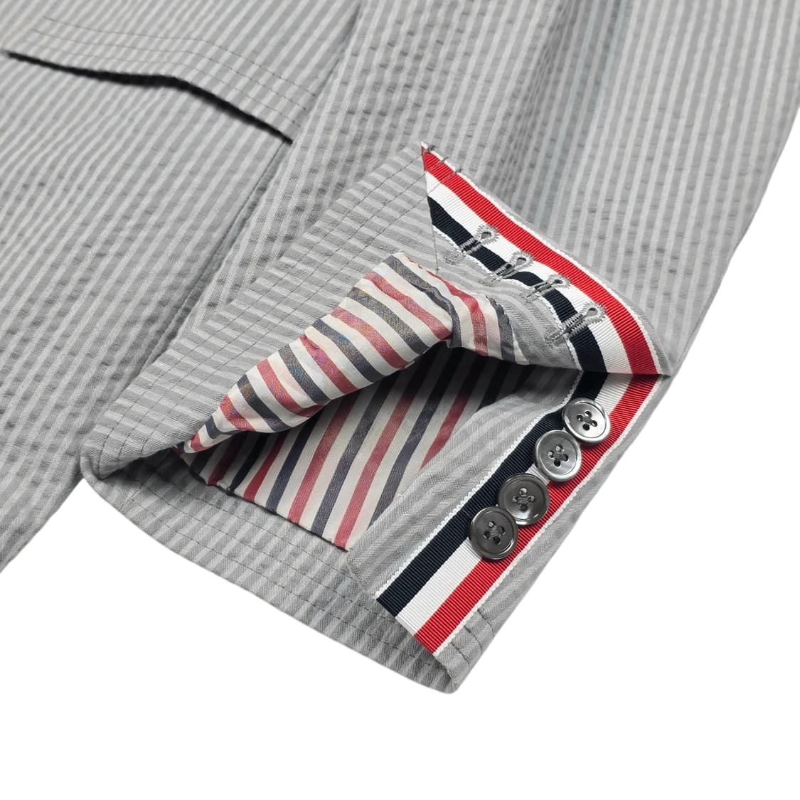 톰브라운 시어서커 오버코트 상품이미지3