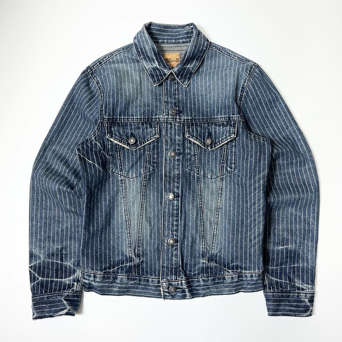 Power to the people 데님 트러커 자켓 상품이미지1