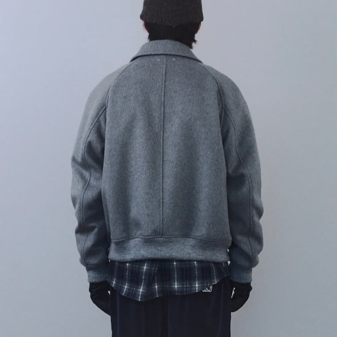 기준 맨 Hairy Wool Blouson (새상품) 상품이미지2