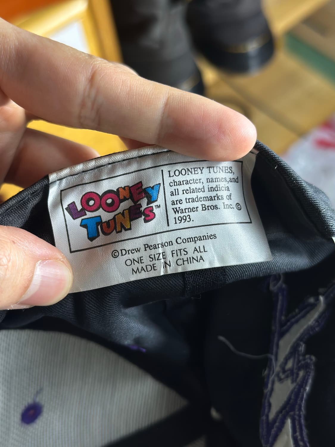 Deadstock) 90s Looney Tunes 빈티지 루니툰스 모자 상품이미지4