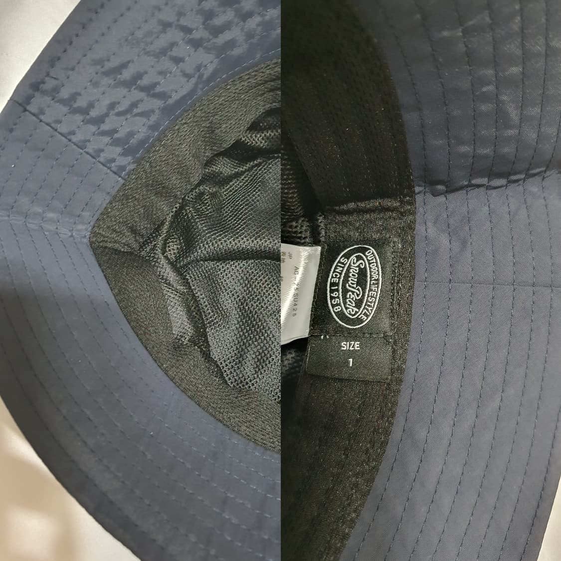 스노우피크 네이비 인디고 버킷햇 모자 상품이미지9