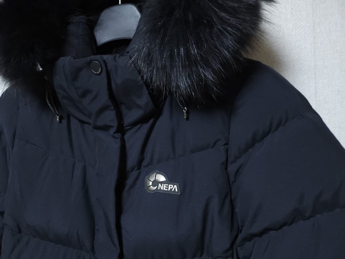 네파 여성 프리미아 고어인피니움 구스다운자켓 90 네이비  전지현패딩

 상품이미지4