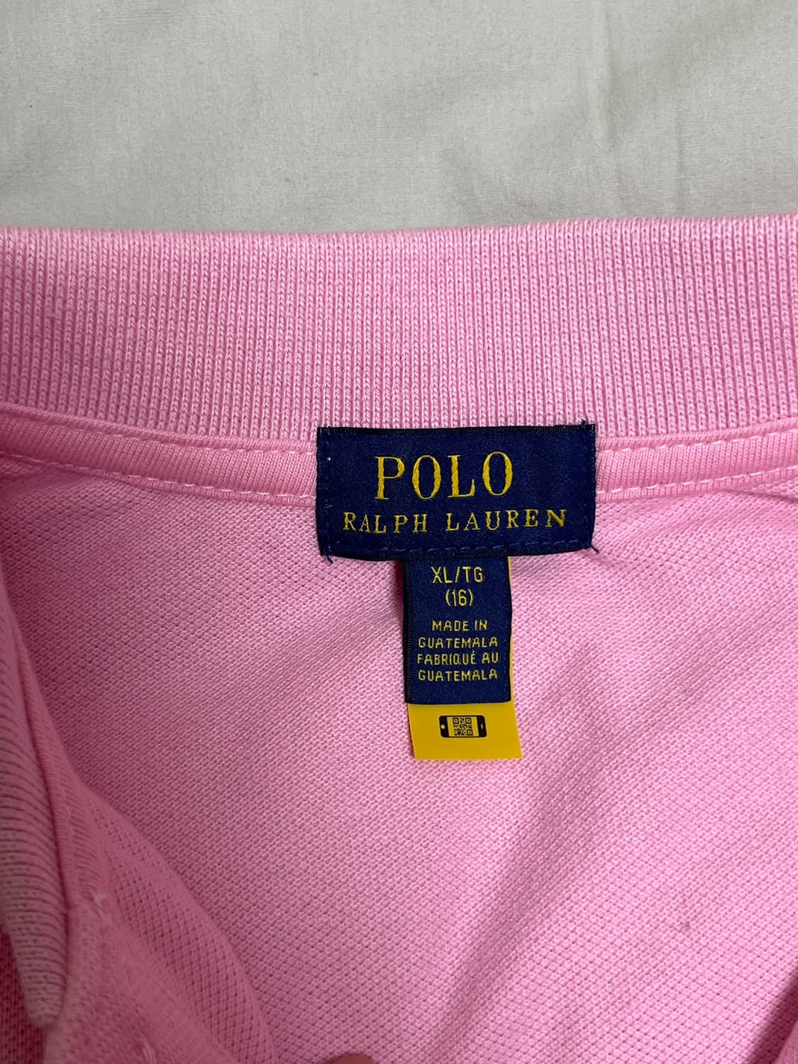 폴로 랄프로렌 핑크 M 폴로티 상품이미지3