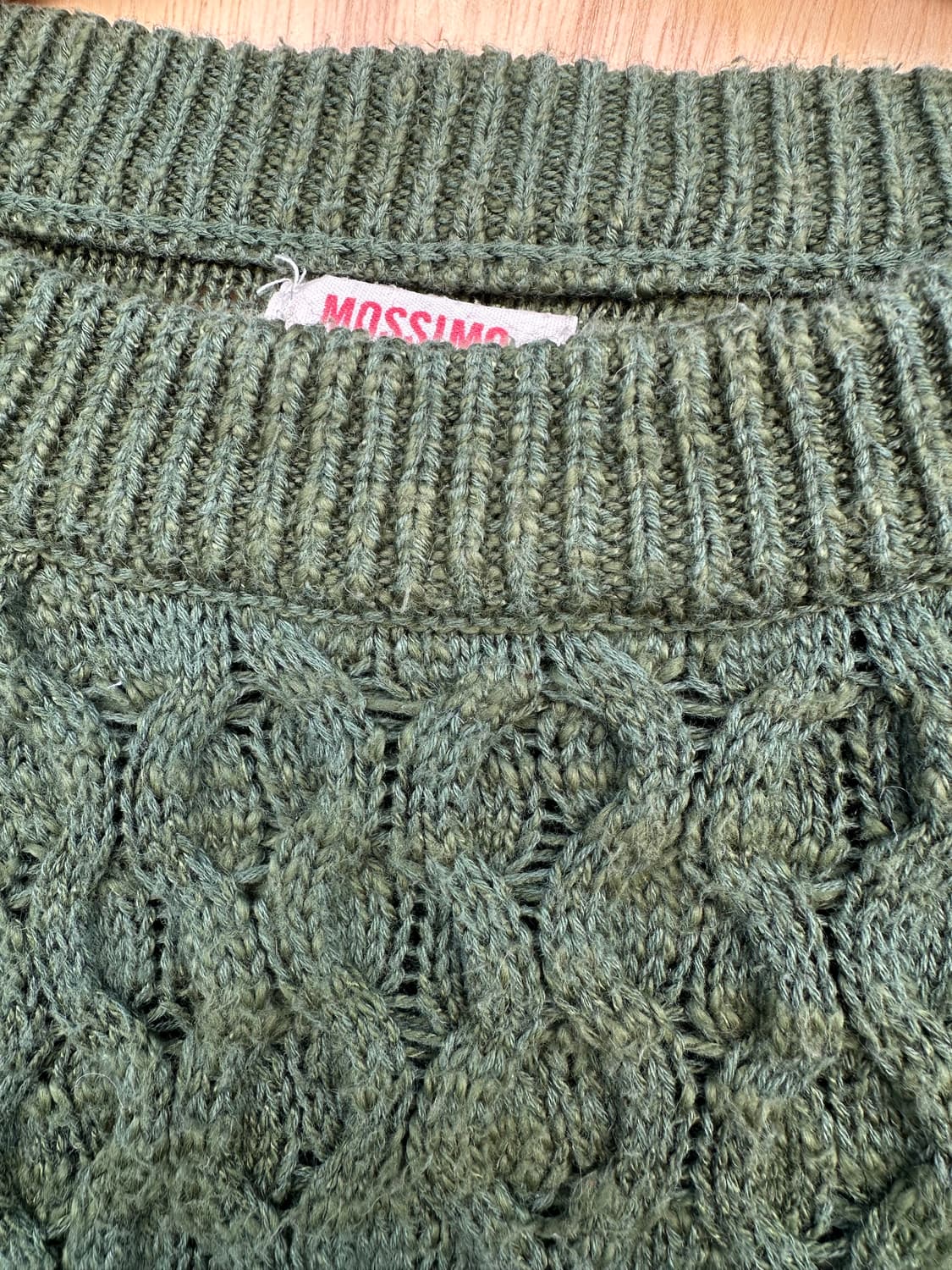 모시모(Mossimo) 케이블 니트 상품이미지5