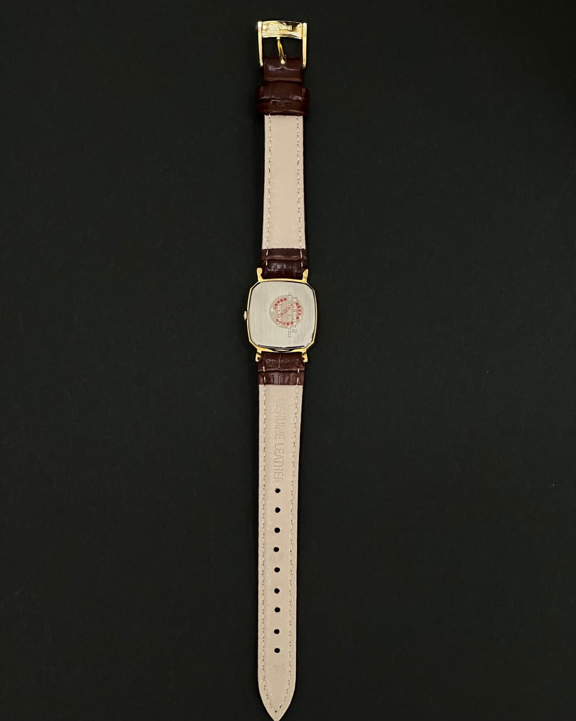 오리엔트 브라운 스트랩 쿼츠 시계 상품이미지5