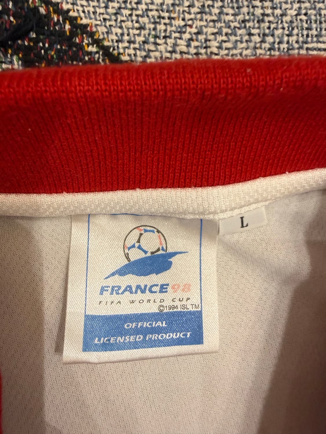 오피셜 프랑스 월드컵 폴로 셔츠 상품이미지3