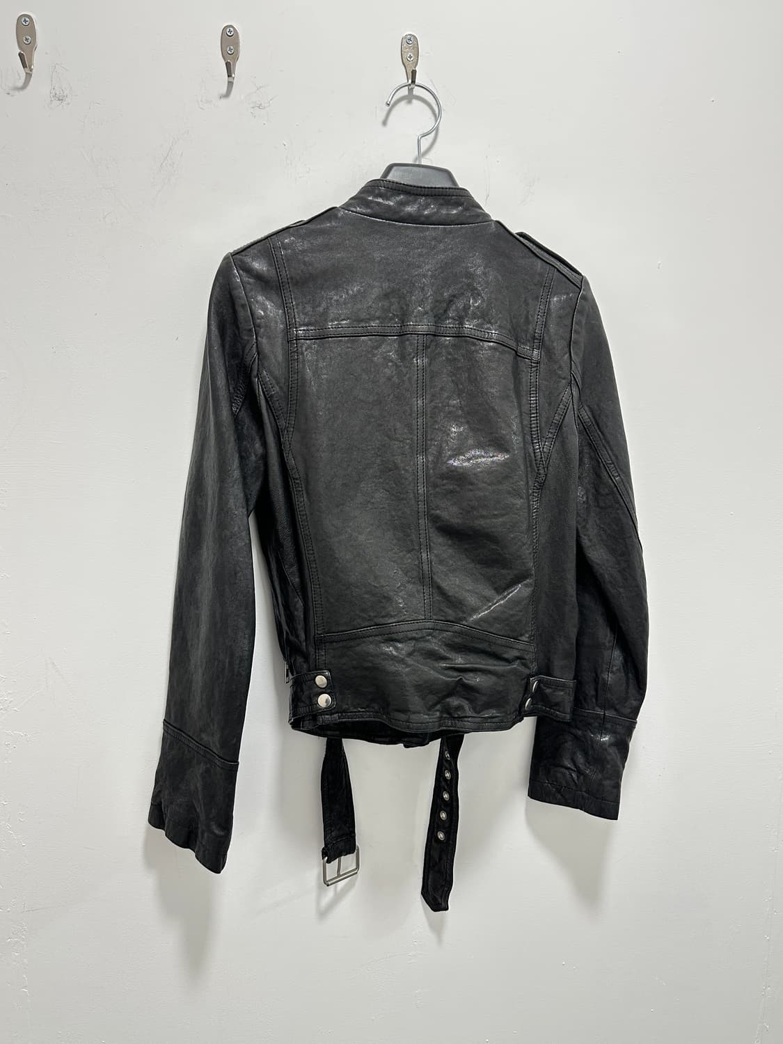 ITALY coating sheepskin leather double z 상품이미지6