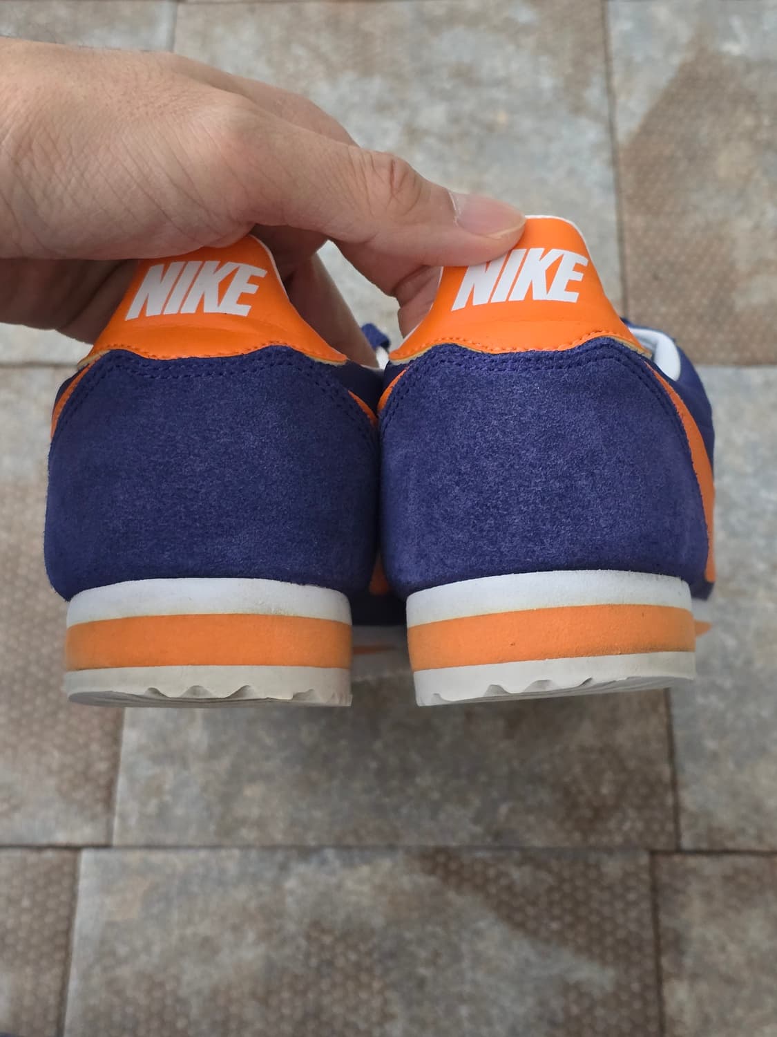 (265)나이키 코르테즈 나일론 퍼플 오렌지 상품이미지8