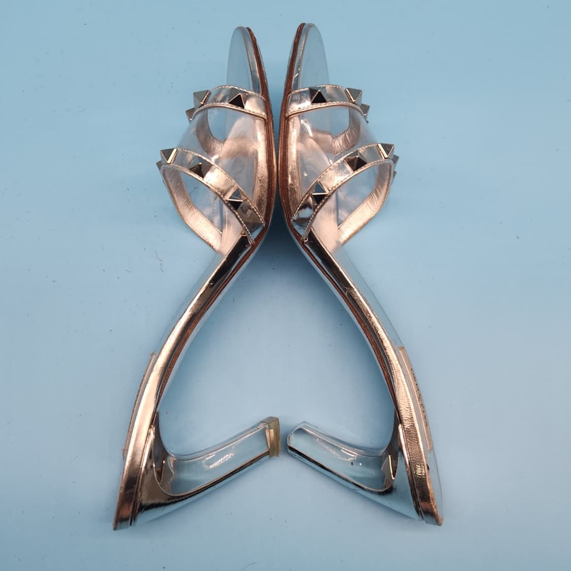 o 발렌티노 락스터드 여성샌들38.5 245 굽8.5 상품이미지5