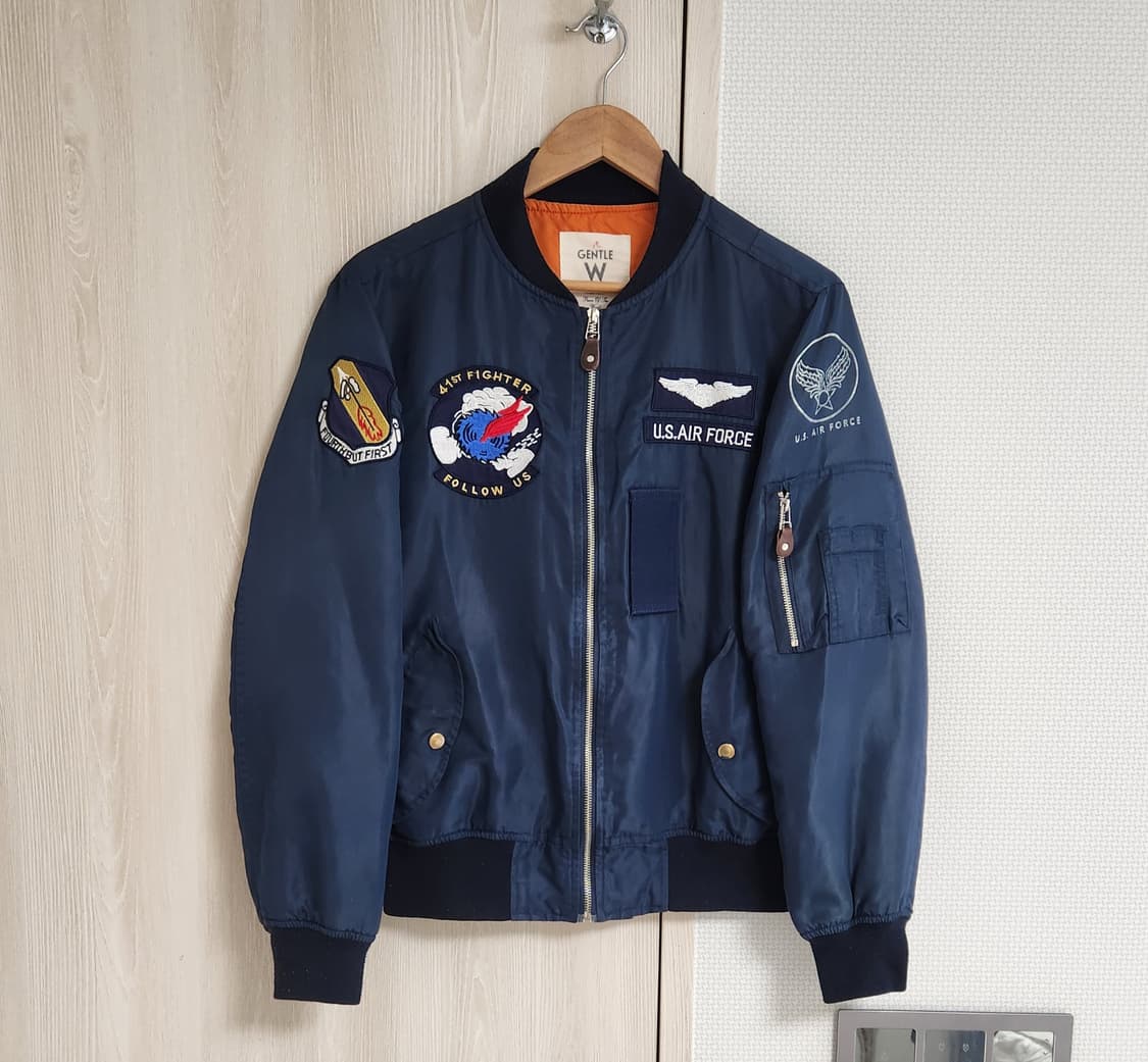 Vintage 에어포스 패치 항공자켓 상품이미지1