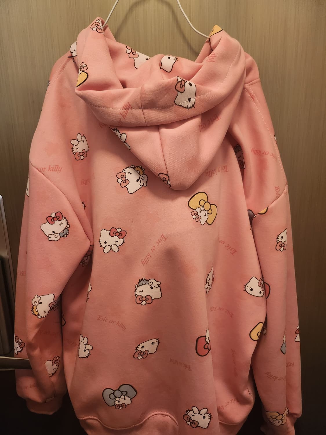 키티핑크후드집업 상품이미지2