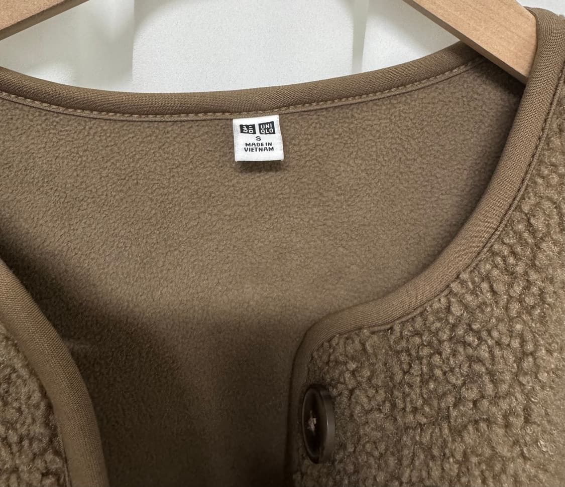 유니클로 뽀글이 플리스 자켓 상품이미지6