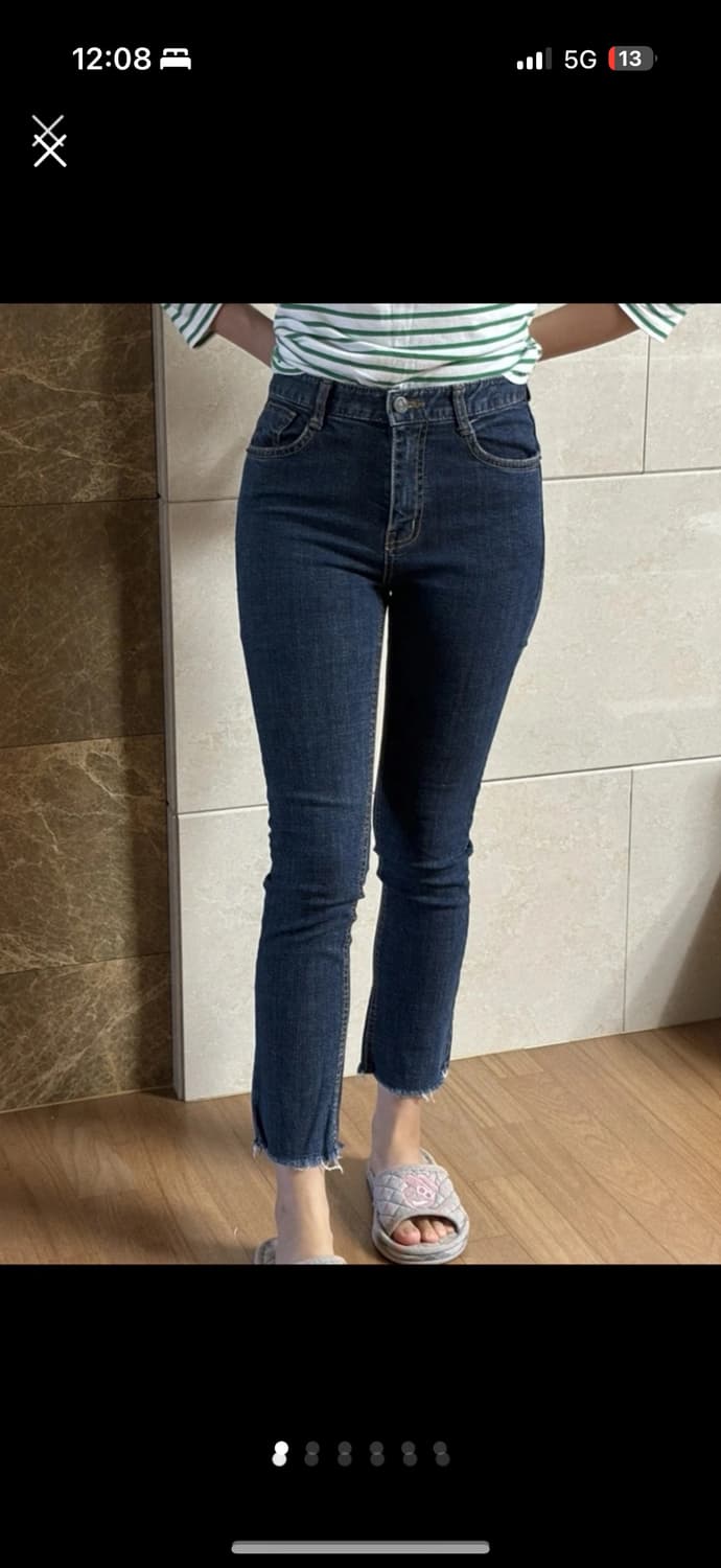 진청 데님 청바지 상품이미지1