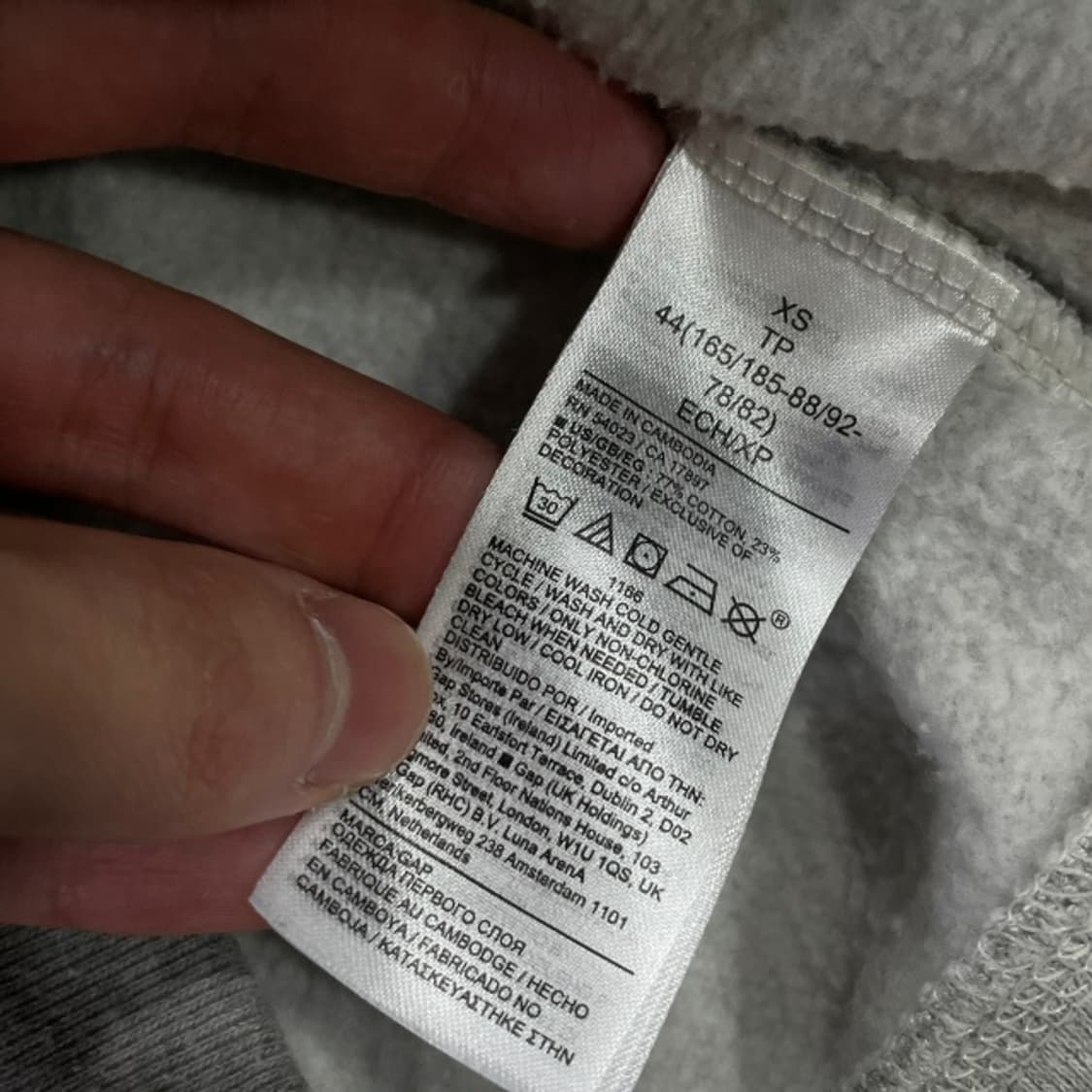 90 갭 후드집업  상품이미지4