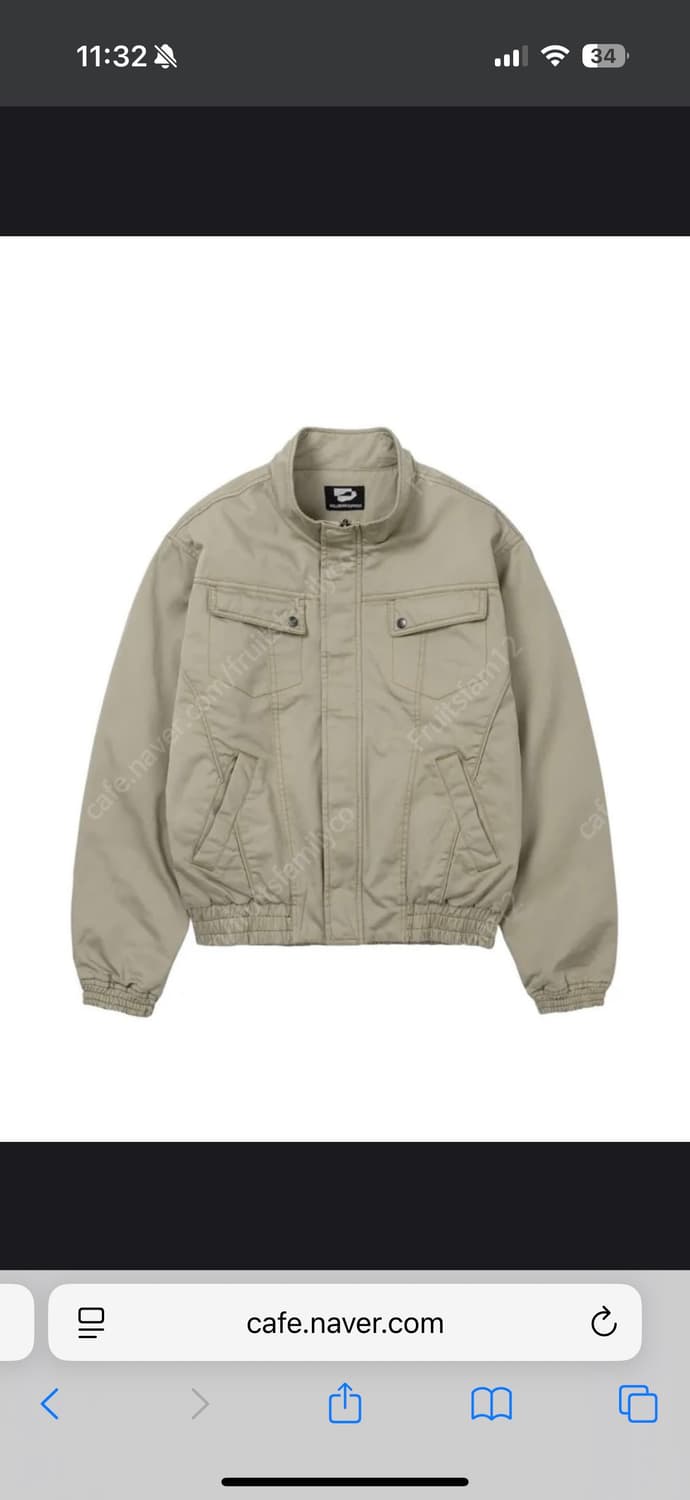 웰빙익스프레스 washed everyday jacket 상품이미지1