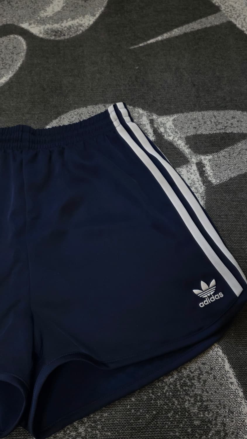 아디다스 오리지널 우먼스 3S 새틴 쇼츠 반바지 돌핀 팬츠 상품이미지4