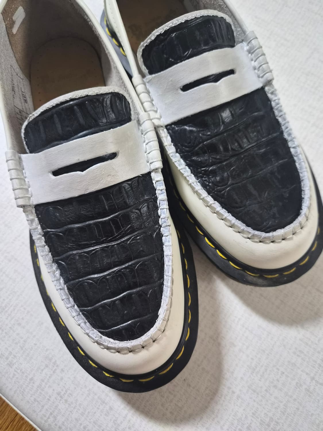 닥터마틴×스투시 펜톤로퍼 상품이미지7