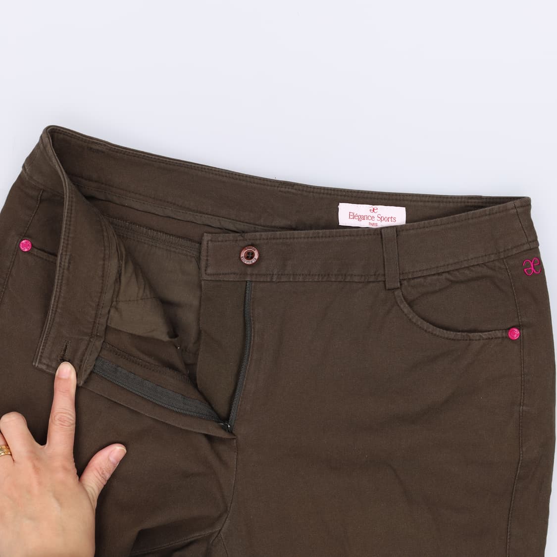 73 엘라강스스포츠 여성 일자팬츠 0309H1 상품이미지3