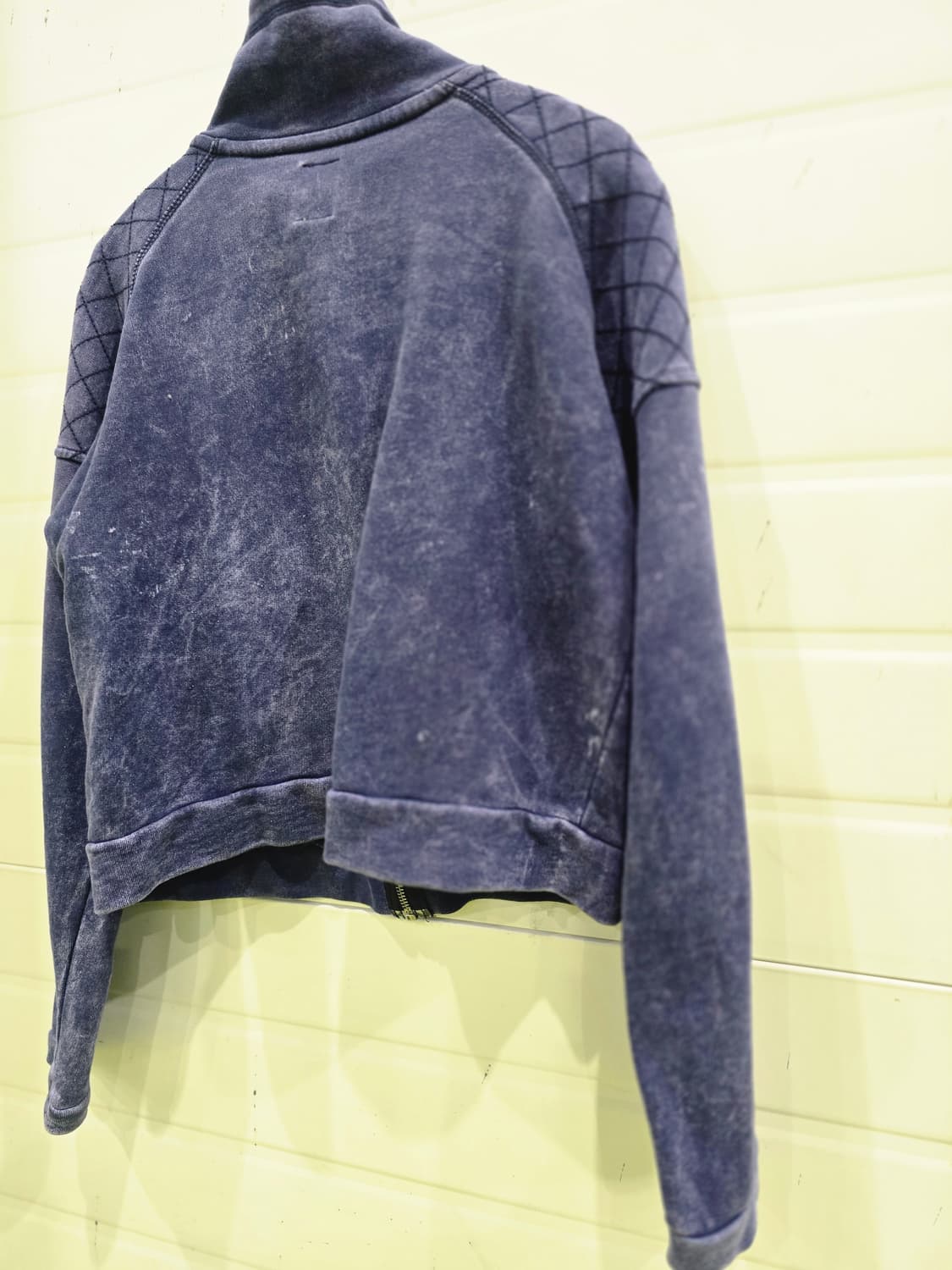 ZARA TRAFALUC 워싱 크롭 집업 점퍼 상품이미지8