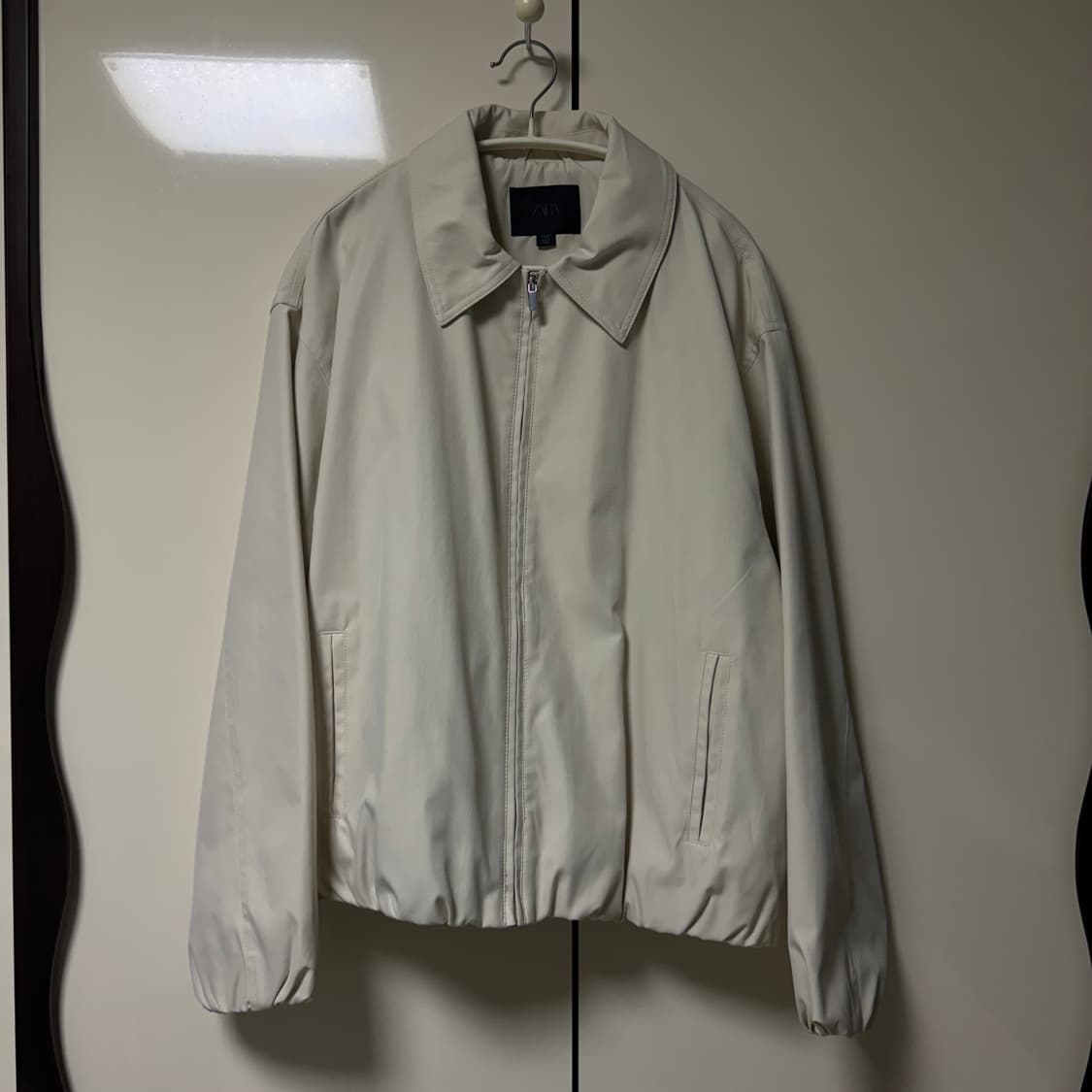 자라 봄버재킷 펄그레이 M 상품이미지3