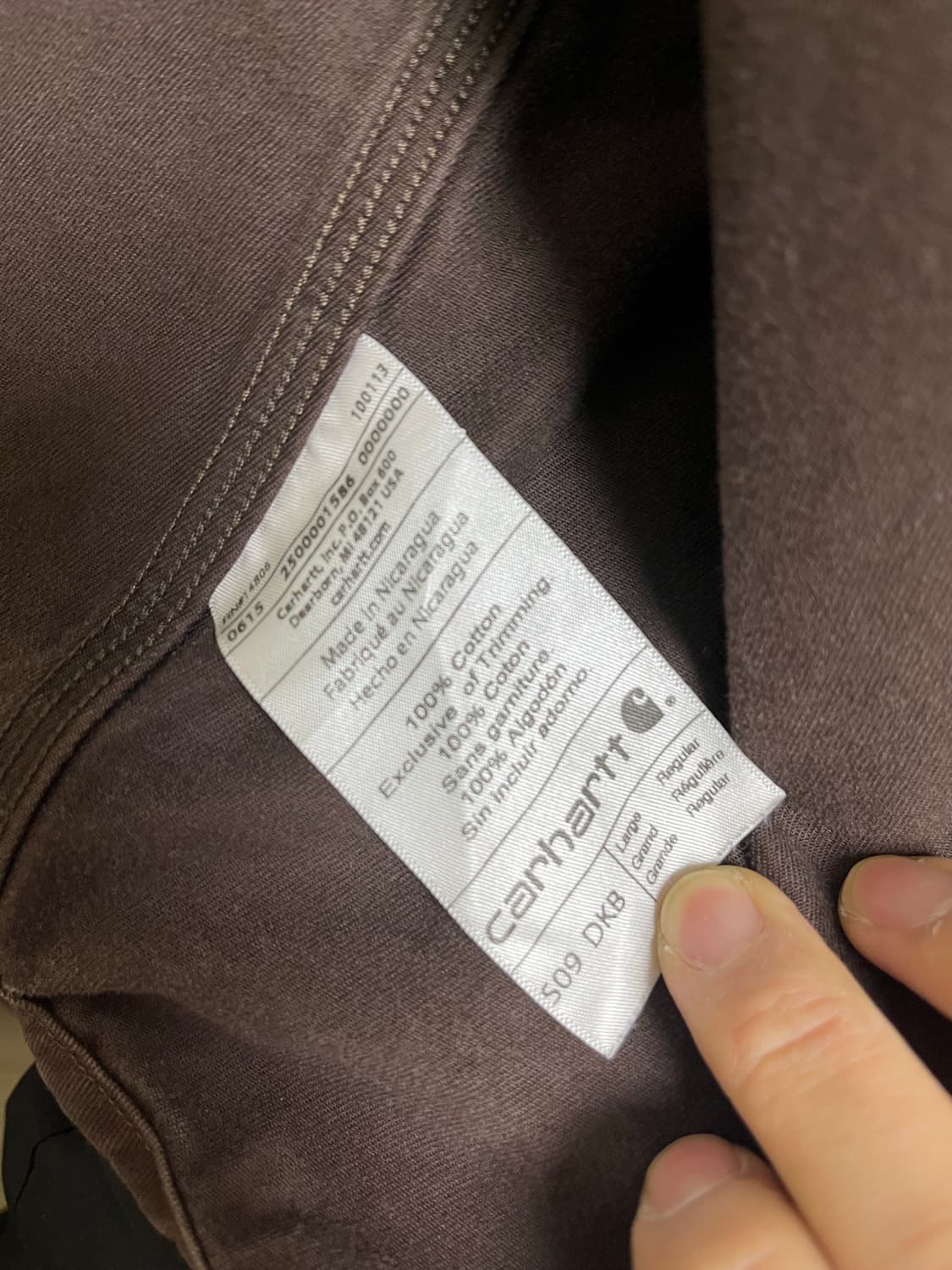 Carhartt work shirt (HOAR construction) 상품이미지4