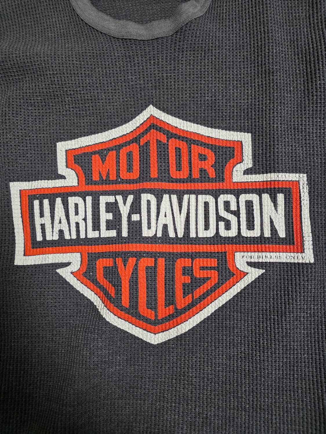 80s Harley Davidson Thermal Long Sleeve 상품이미지2