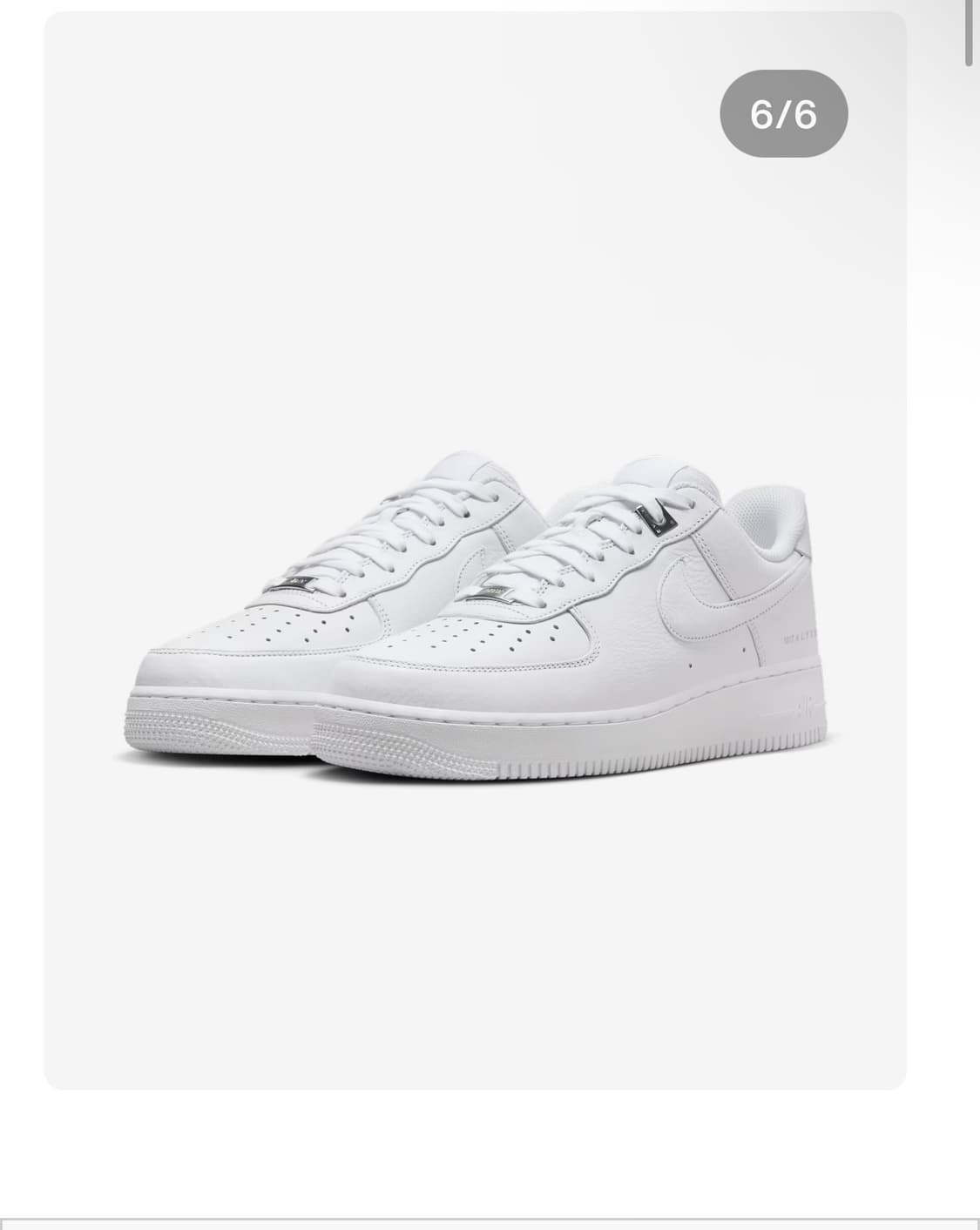 [US12] 나이키 알릭스 에어포스1  상품이미지1