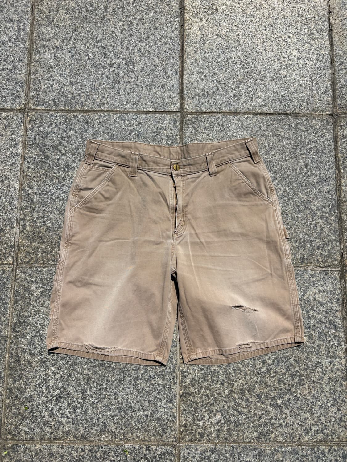 칼하트 카펜터 싱글니 쇼츠 반바지 상품이미지1