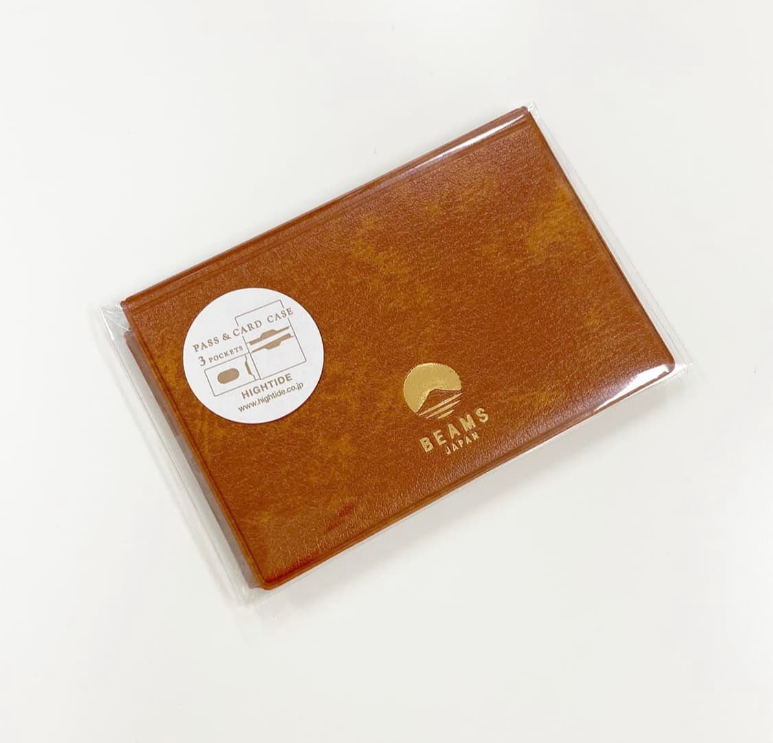 빔즈 x 하이타이드 카드 지갑 브라운 상품이미지1