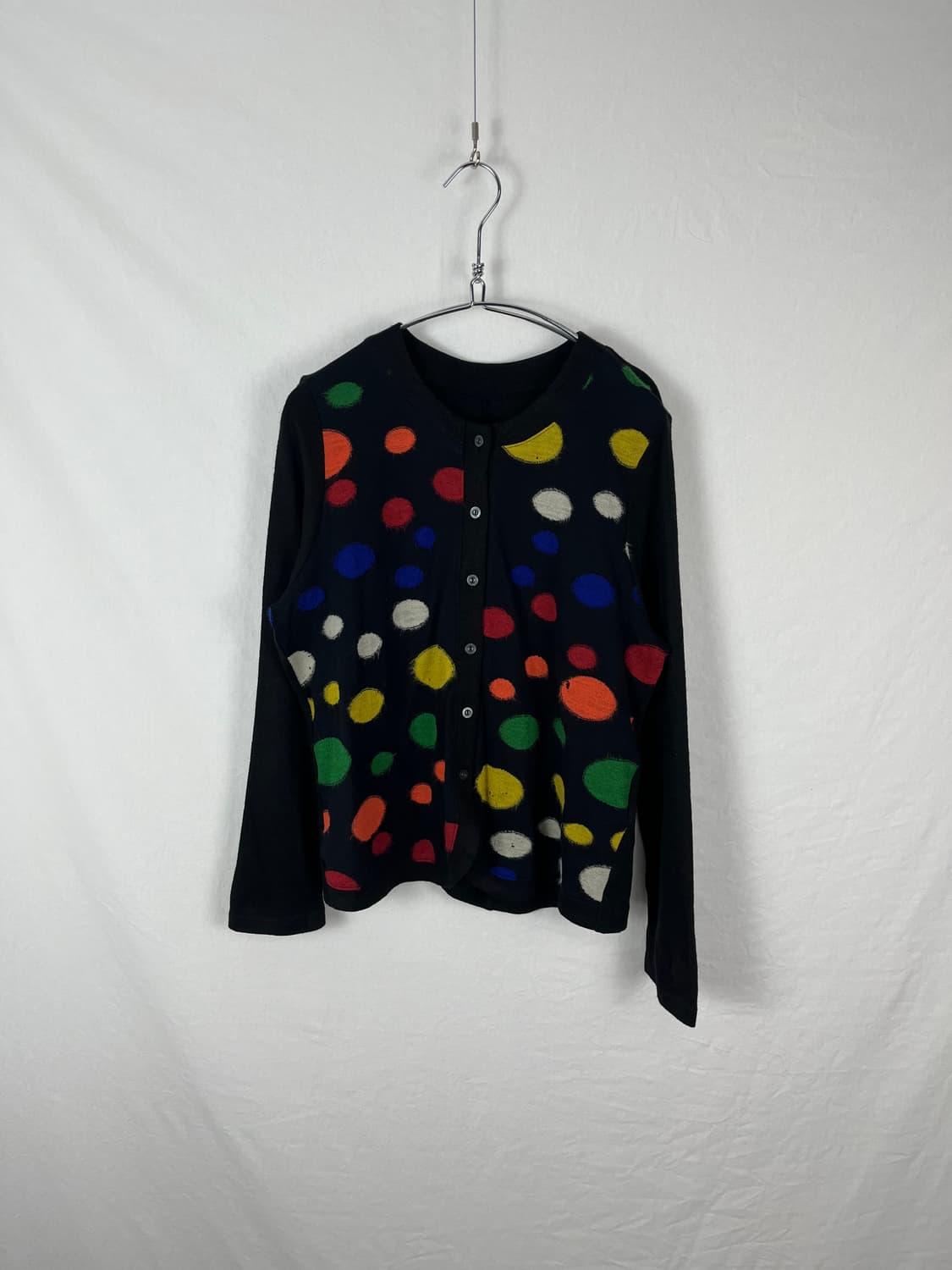 Vintage (maede in japan) 도트 가디건  상품이미지3