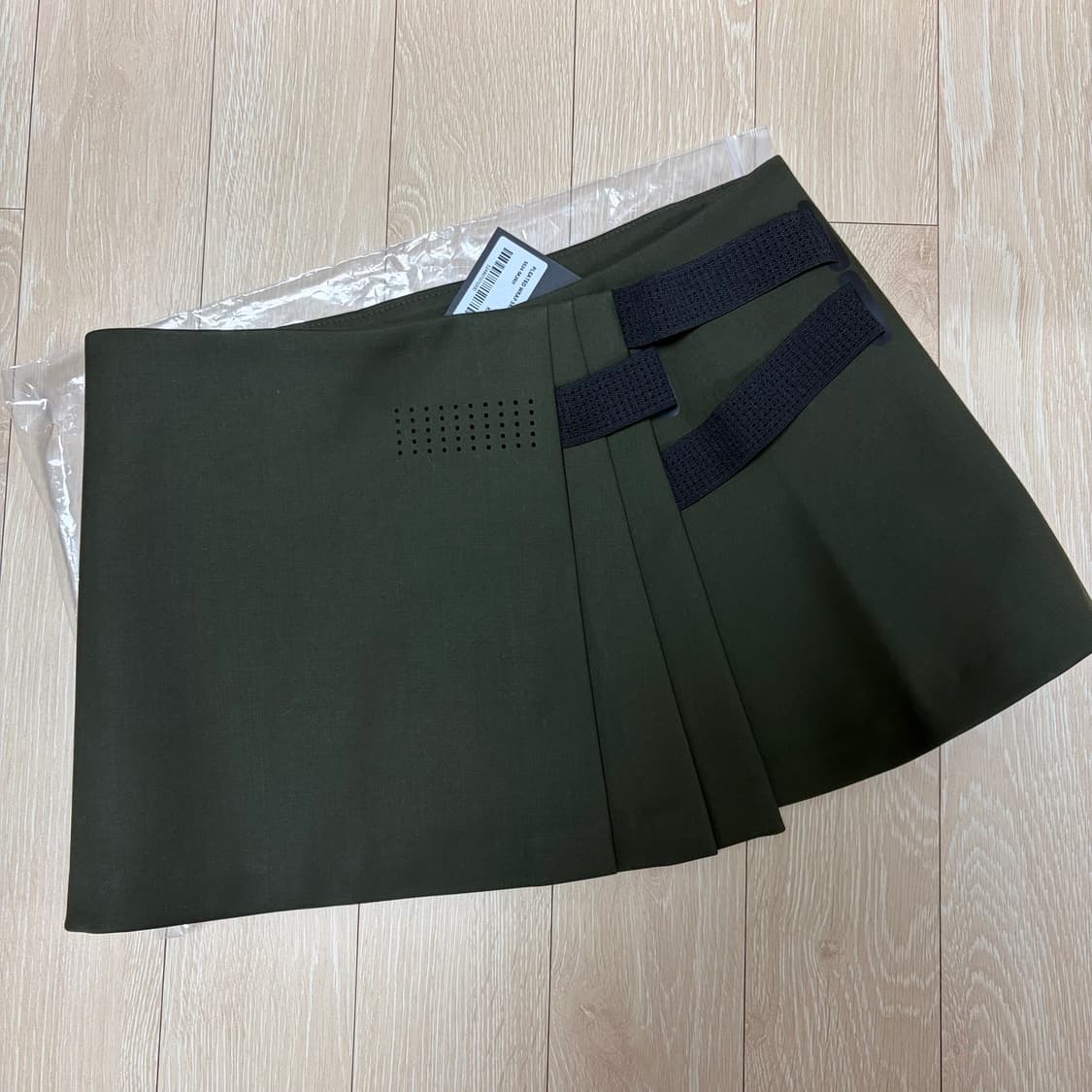 혜인서 스커트 카키 새상품 상품이미지2