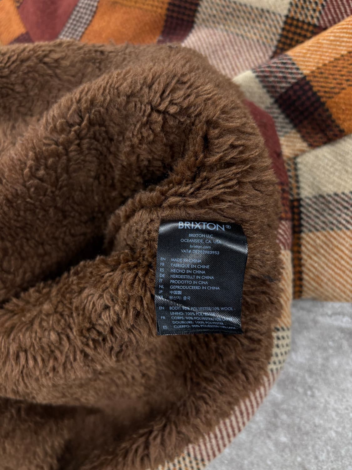 브릭스톤 체크 자켓 상품이미지5