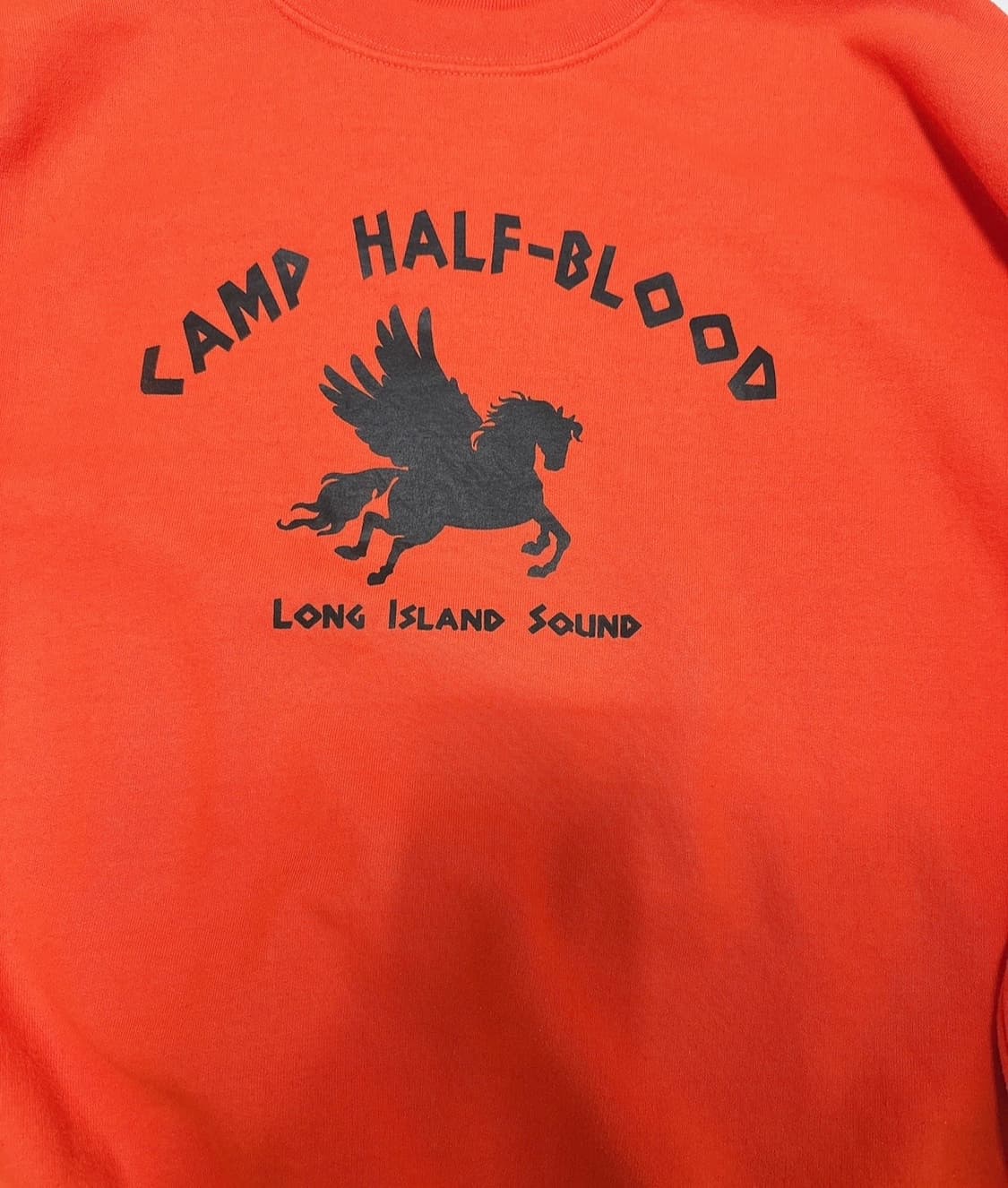 색감 예쁜 빈티지 오렌지 맨투맨 남여공용 상품이미지3