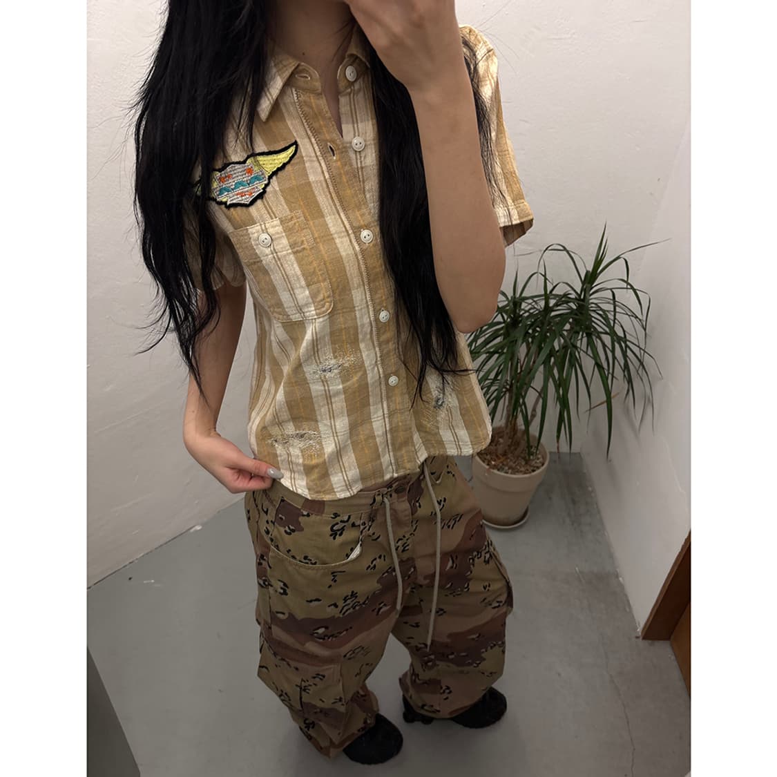 BOWWOW Eliminators S/S Flannel Shirt 상품이미지3