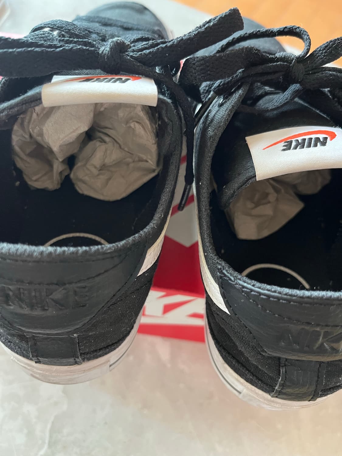 나이키 코트 레거시 캔버스 블랙 상품이미지4